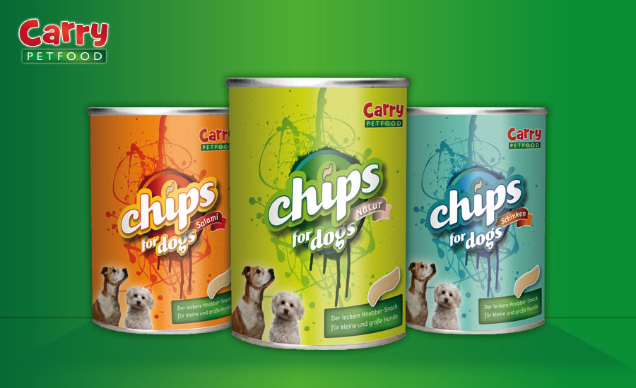 Carry Pet Food Branding und Packaging