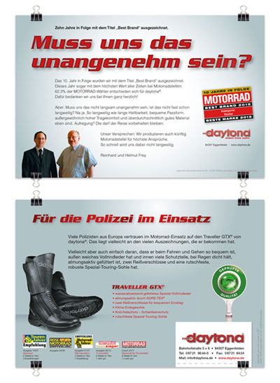 FREY daytona: Ein Stiefel voller Komplimente