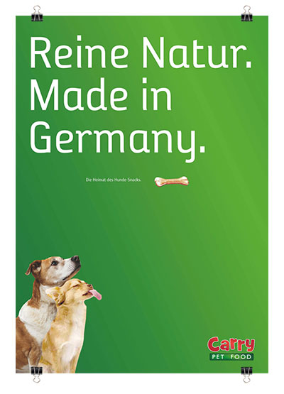 Carry PetFood: Reine Natur. Made in Germany.