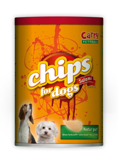 Carry PetFood: Chips for dogs: Salami