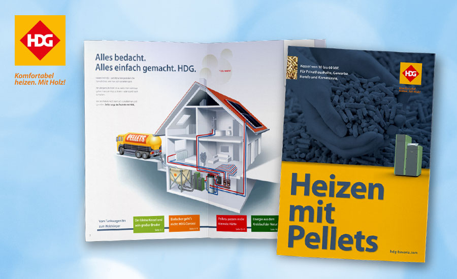 HDG Bavaria: Pellet-Broschüre