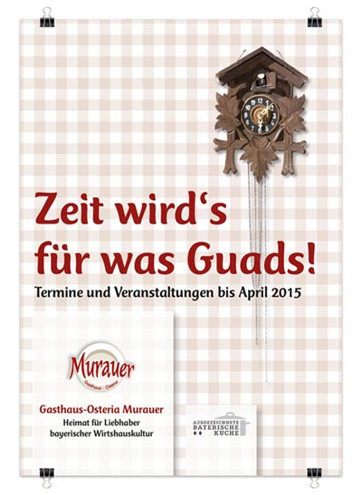 Da Murauer: Flyer