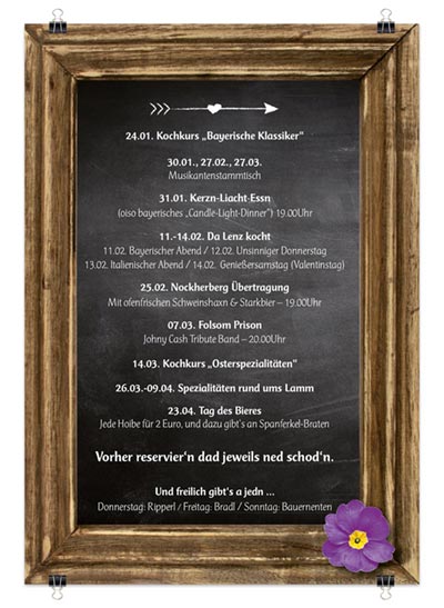 Da Murauer: Flyer