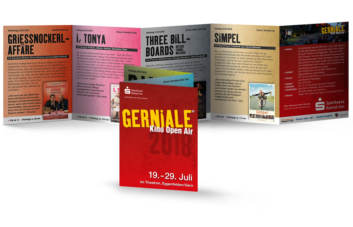 Gerniale Flyer