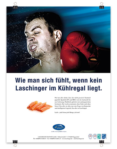 Laschinger Anzeige: Wie man sich fühlt, wenn kein Laschinger im Kühlregal liegt