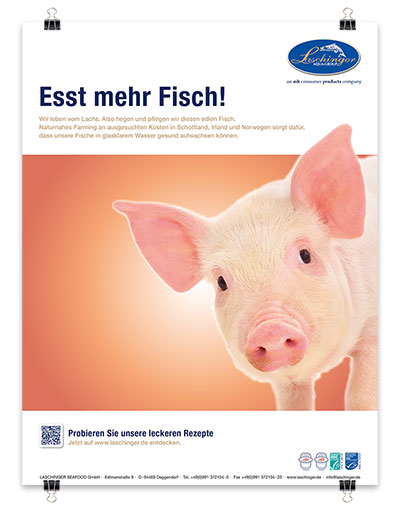 Laschinger Anzeige: Esst mehr Fisch!