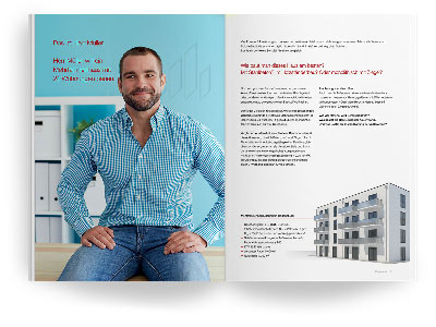 Wienerberger-Kampagne ”Was steckt eigentlich in der Wand?”: Broschüre