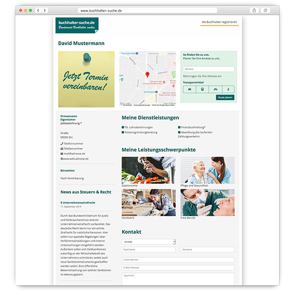 Website buchhalter-suche.de
