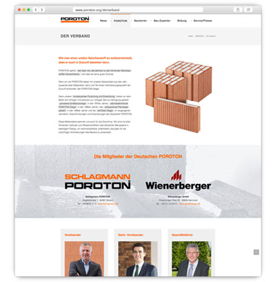 Website poroton.org
