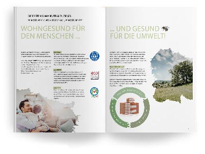 Schlagmann-Kampagne ”Klimaneutrale Ziegel: Broschüre