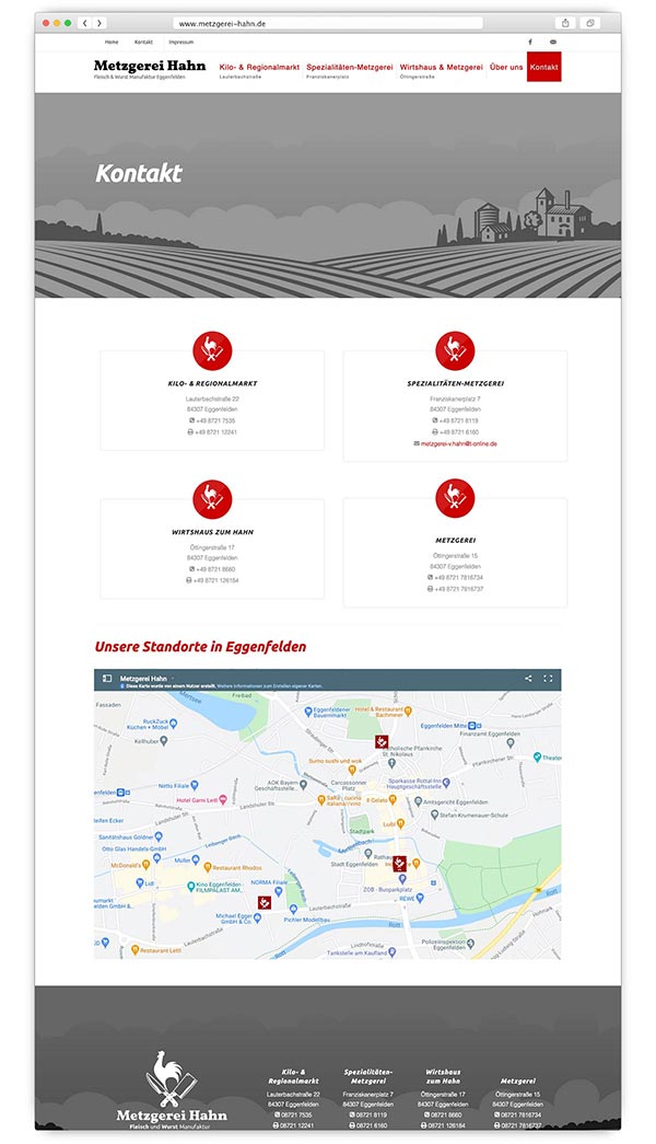 Website metzgerei-hahn.de