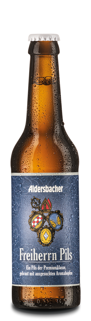 Aldersbacher Bier-Etiketten