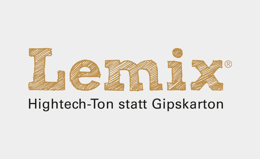 LEMIX Hightech-Ton statt Gipskarton